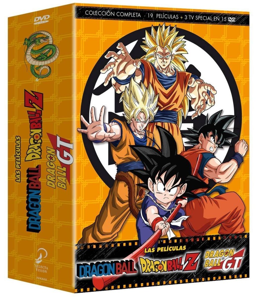 Dragon Ball Las Peliculas Coleccion Completa DVD - Impact Game