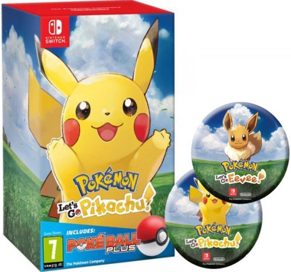 Pokemon Let's Pikachu!+Poké Plus SWITCH - Impact Game
