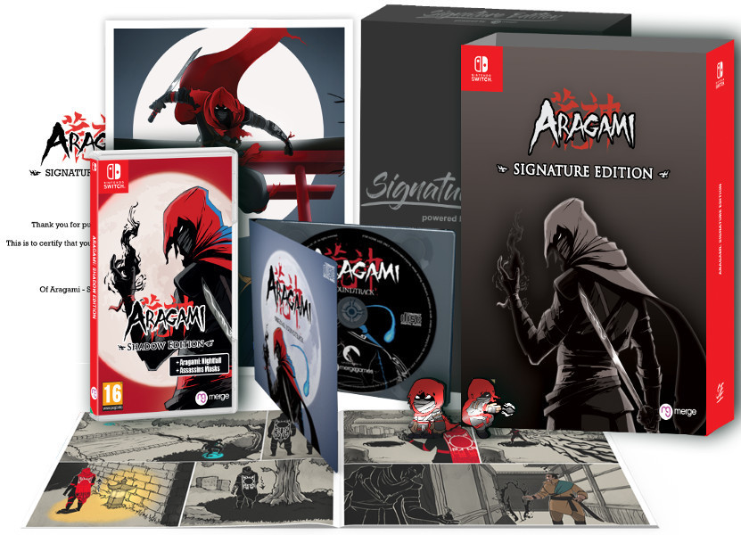asustado selva pago Aragami Shadow Editiion Signature Edition SWITCH - Impact Game
