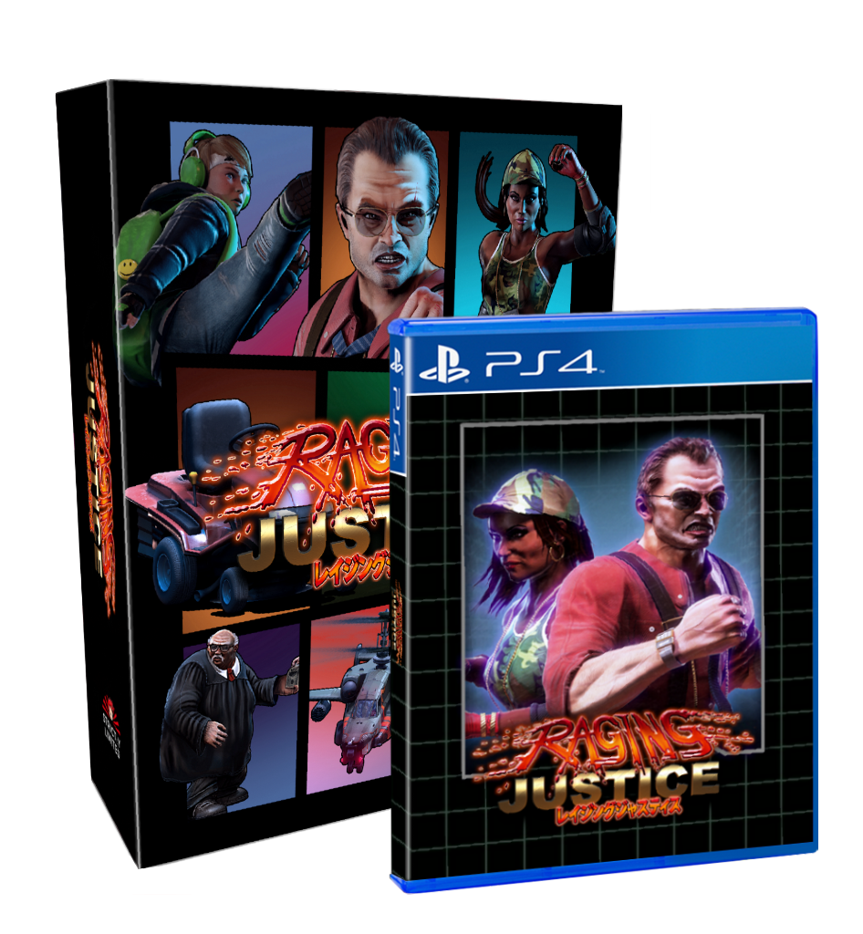 Raging Justice Collectors Edition PS4 - Impact Game