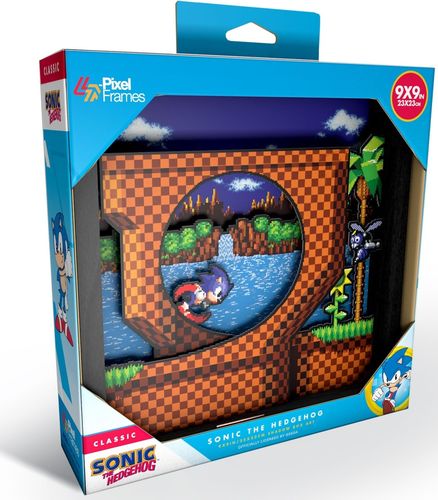 Cuadro Pixel Frame Sonic