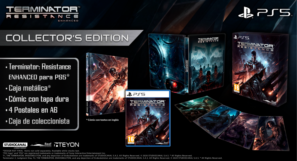 Buscar Haciendo entrevista Terminator Resistance - Enhanced Edition Collectors Edition PS5 - Impact  Game