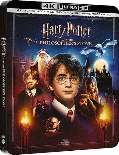 Harry Potter y La Piedra Filosofal + Magical Movie (Steelbook 4K + BD)