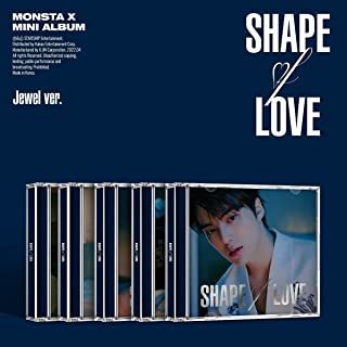 MONSTA X - SHAPE OF LOVE [Jewel Version - Random Version]