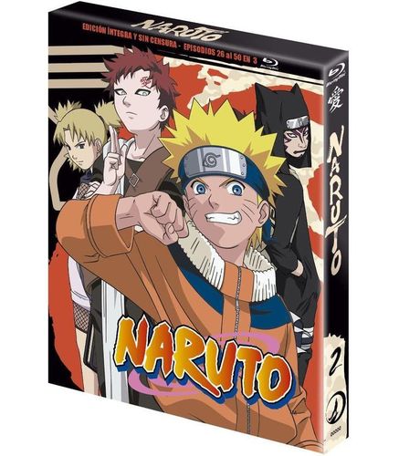 Naruto Box 2 - 26 to 50 - BD