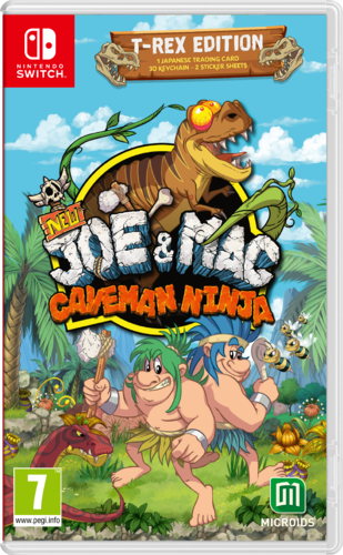 New Joe & Mac: Caveman Ninja - T-Rex Edition SWITCH