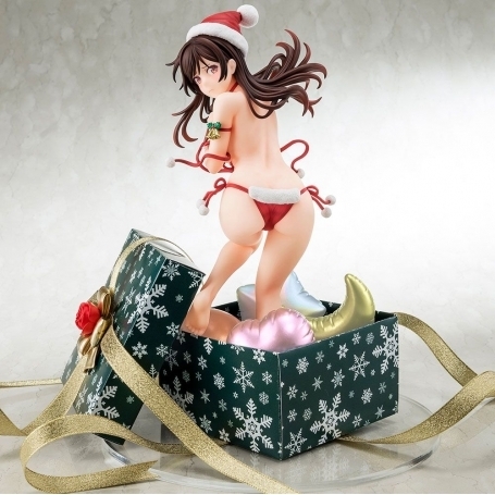 Figura Chizuru Mizuhara in a Santa Claus Bikini Rent-A-Girlfriend