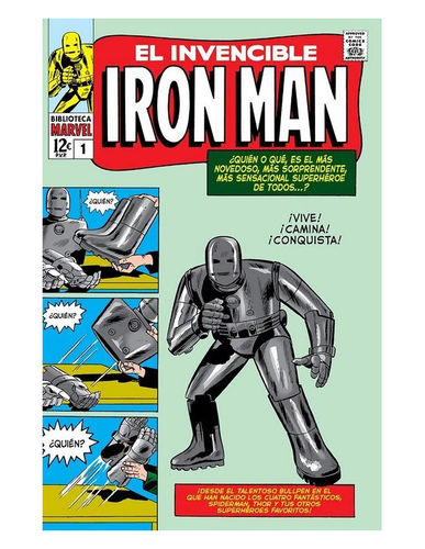 Biblioteca Marvel: El Invencible Iron Man Nº01