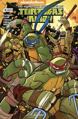 Las Asombrosas Aventuras de las Tortugas Ninja Nº05