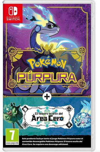 Pokemon Purpura + El Secreto del Area Cero SWITCH