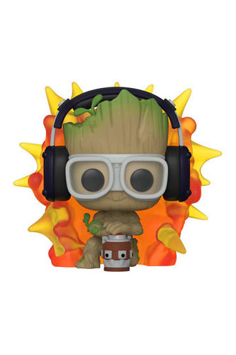 Funko Pop Groot with detonador 1195