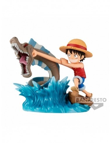Figura One Piece Monkey D Luffy vs Local Sea Monster